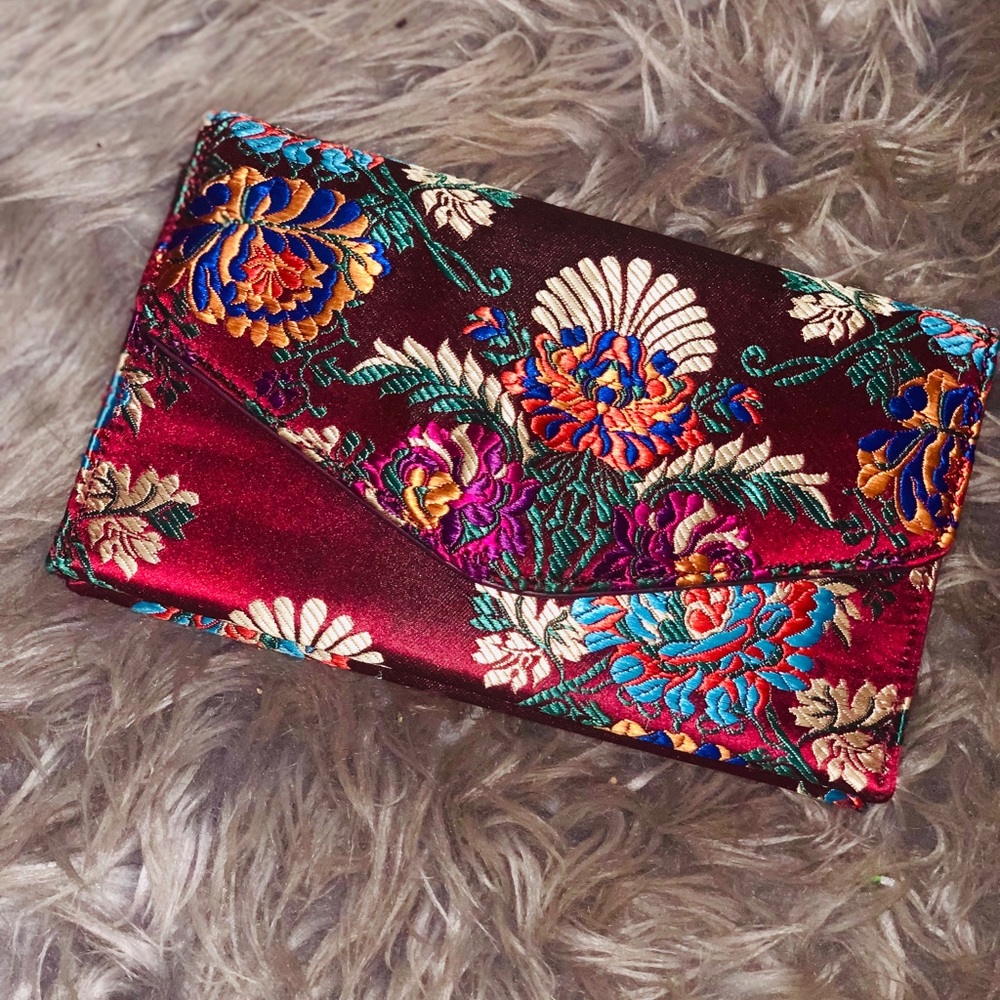 Multi Colored Clutch